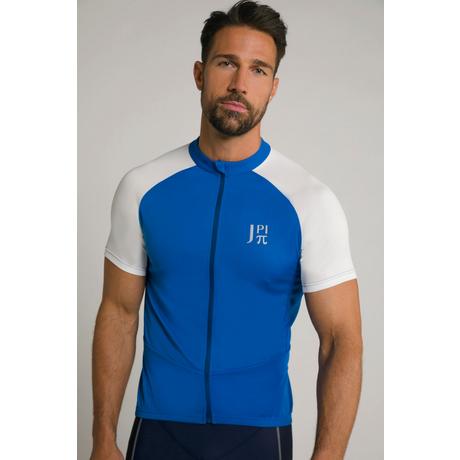 JP1880  Giacca in tricot per ciclismo con mezze maniche e collo alto 