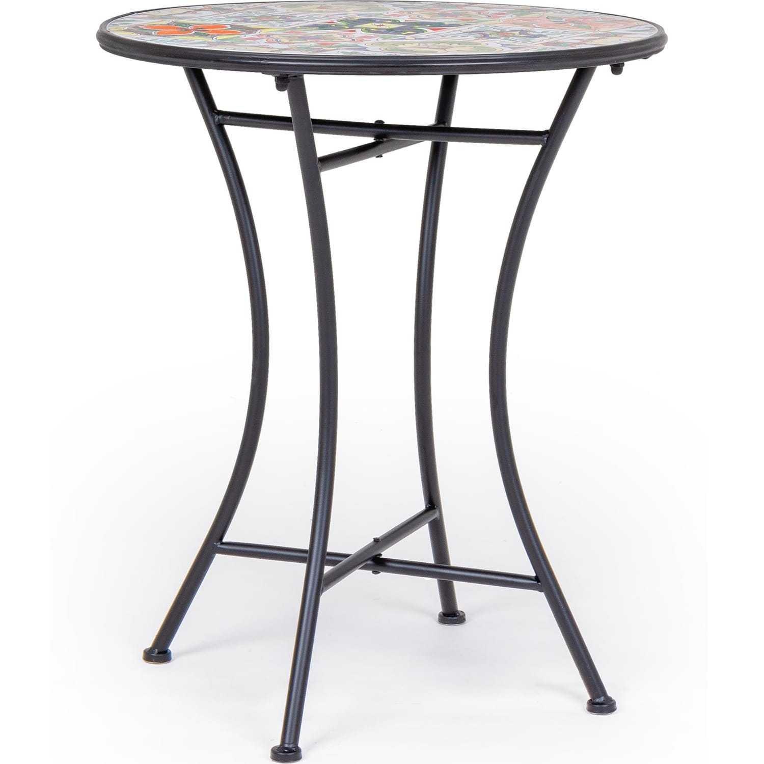 mutoni Table de jardin Paloma ronde 60x60  