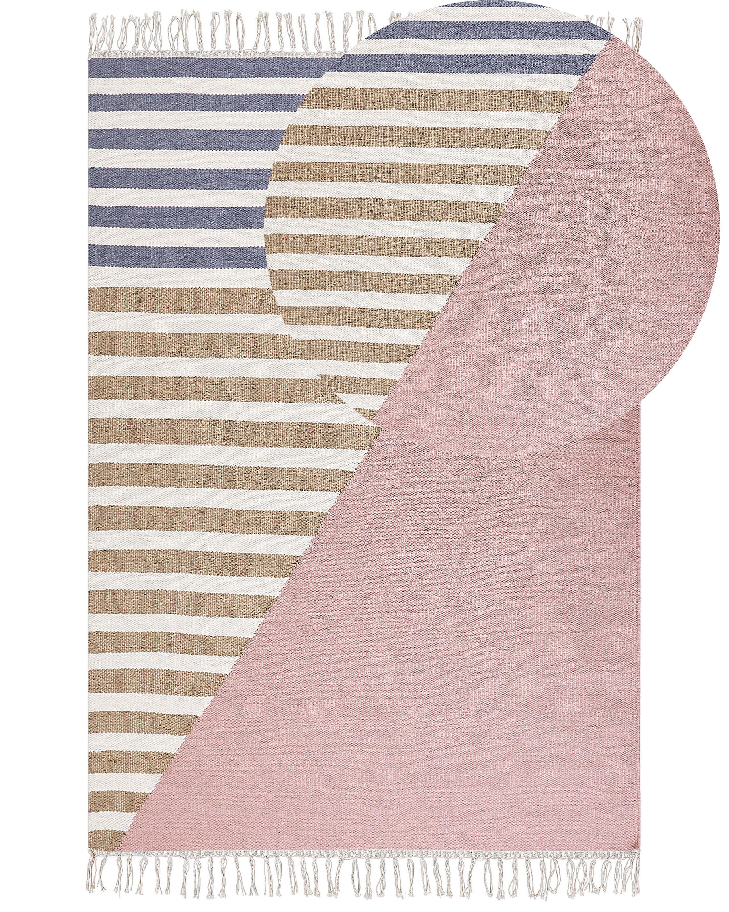 Beliani Tapis en Laine Moderne ENGIZ  