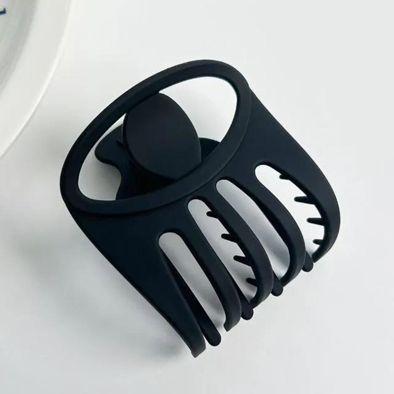 B2X  Stylische Haarklammer – mattschwarz 