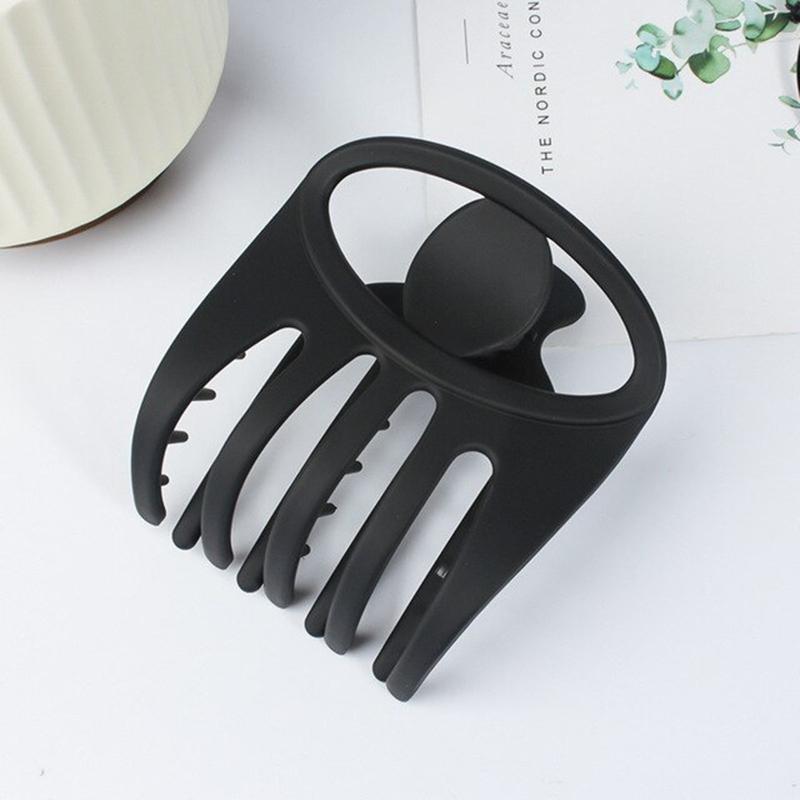 B2X  Stylische Haarklammer – mattschwarz 