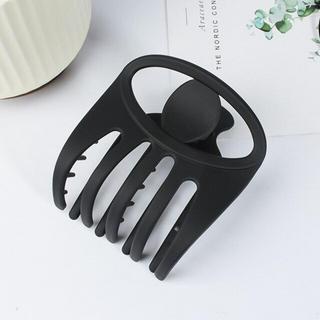 B2X  Stylische Haarklammer – mattschwarz 