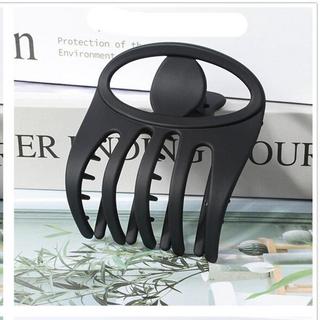 B2X  Stylische Haarklammer – mattschwarz 