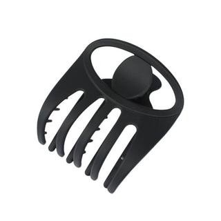 B2X  Stylische Haarklammer – mattschwarz 