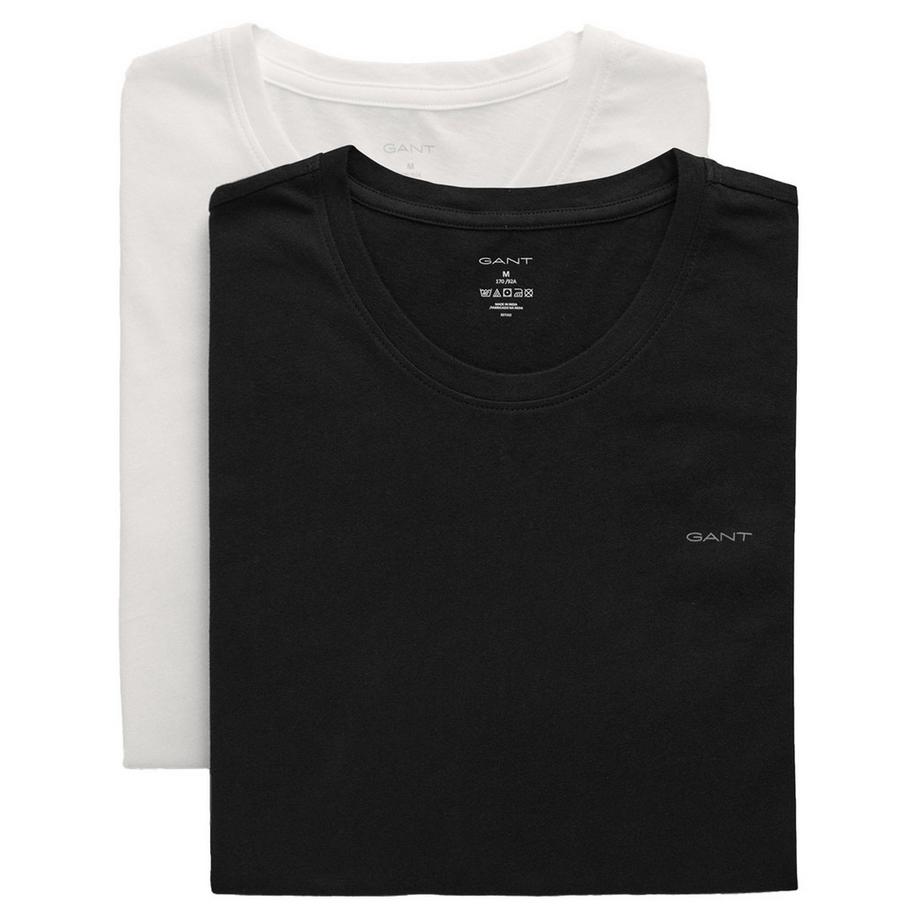 GANT T-shirt Col Rond Lot de 2  