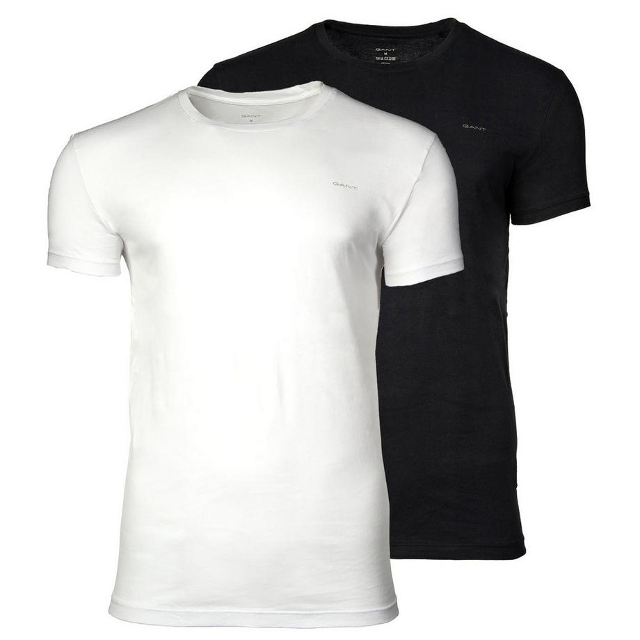 T-shirt  Paquet de 2 Confortable à porter-C-NECK T-SHIRT 2-PACK