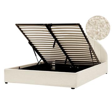 Lit ottoman en Bouclé Minimaliste CHADENET