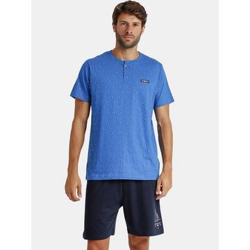 Pyjama tenue d'intérieur short polo Sailing Antonio Miro