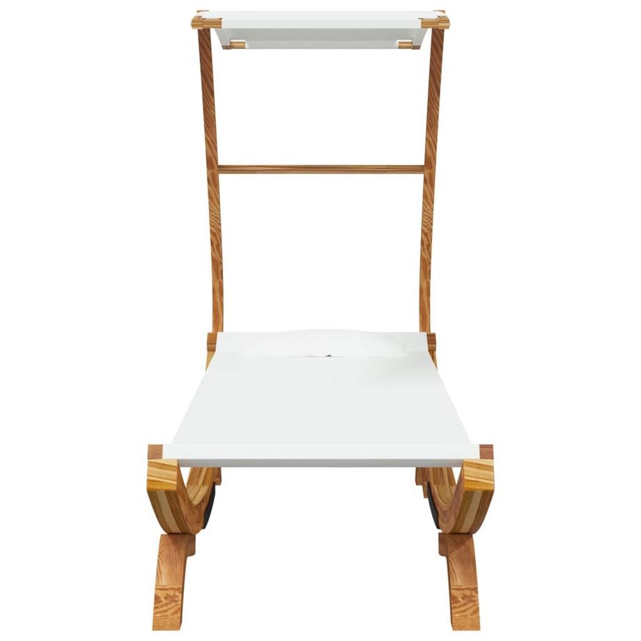 VidaXL Loungebett holz  