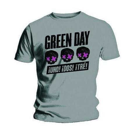 Green Day  Tshirt THREE HEADS BETTER THAN ONE 