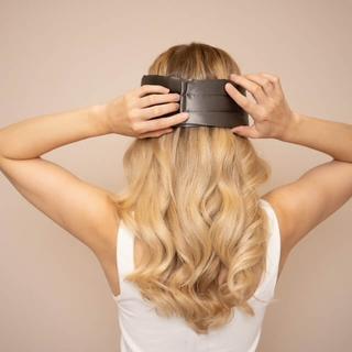 VBEAUTY  Premium Deep Sleep Seiden Schlafmaske - Anthrazit 