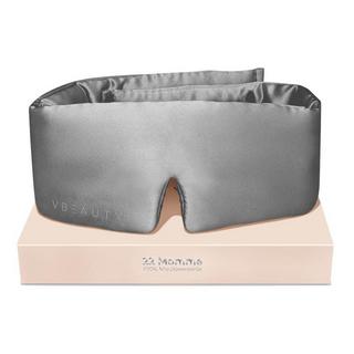 VBEAUTY  Premium Deep Sleep Seiden Schlafmaske - Anthrazit 