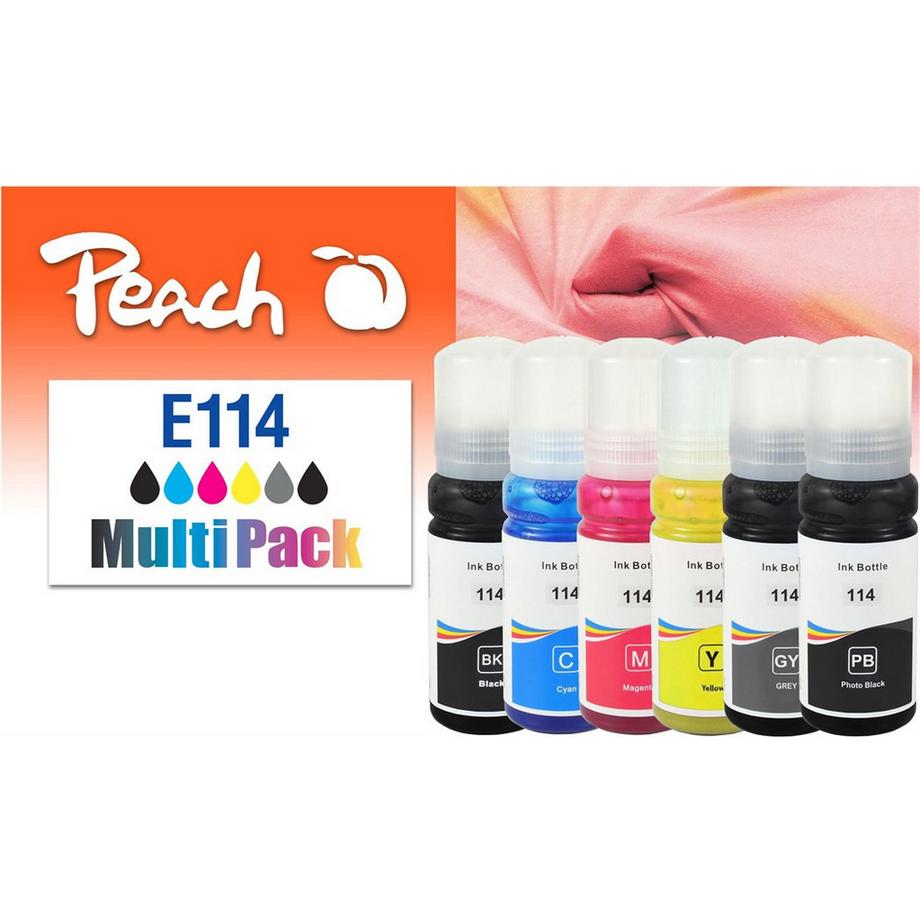 Tinte Epson CISS 114 MultiPack CMYGFBKBK