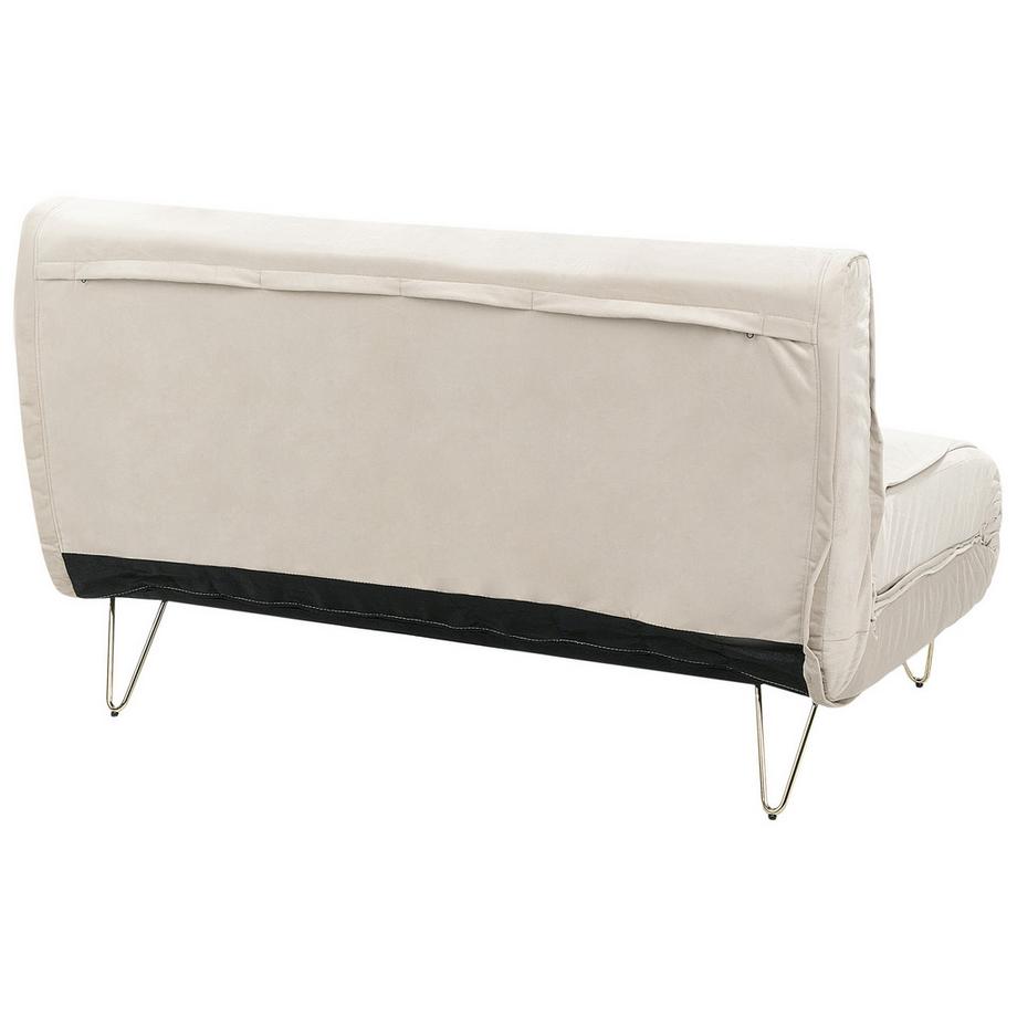 Beliani 2 Sitzer Sofa aus Samtstoff  VESTFOLD  