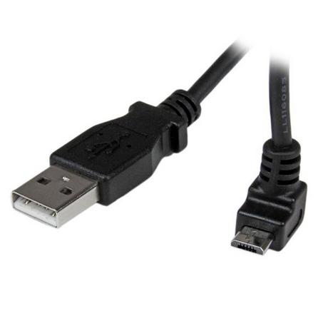 STARTECH.COM  Câble Micro USB 2 m - A vers Micro B coudé 90° vers le haut 