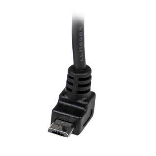 STARTECH.COM  Câble Micro USB 2 m - A vers Micro B coudé 90° vers le haut 