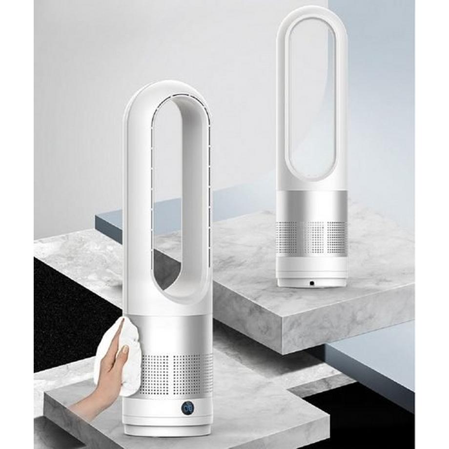 Blue Chilli Ventilatore a torre portatile senza rotore UML-018 | Motore da 40 W, 8000 giri/min, HEPA  