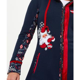 Joe Browns  Sweat Capuche Père Noël Zippé 