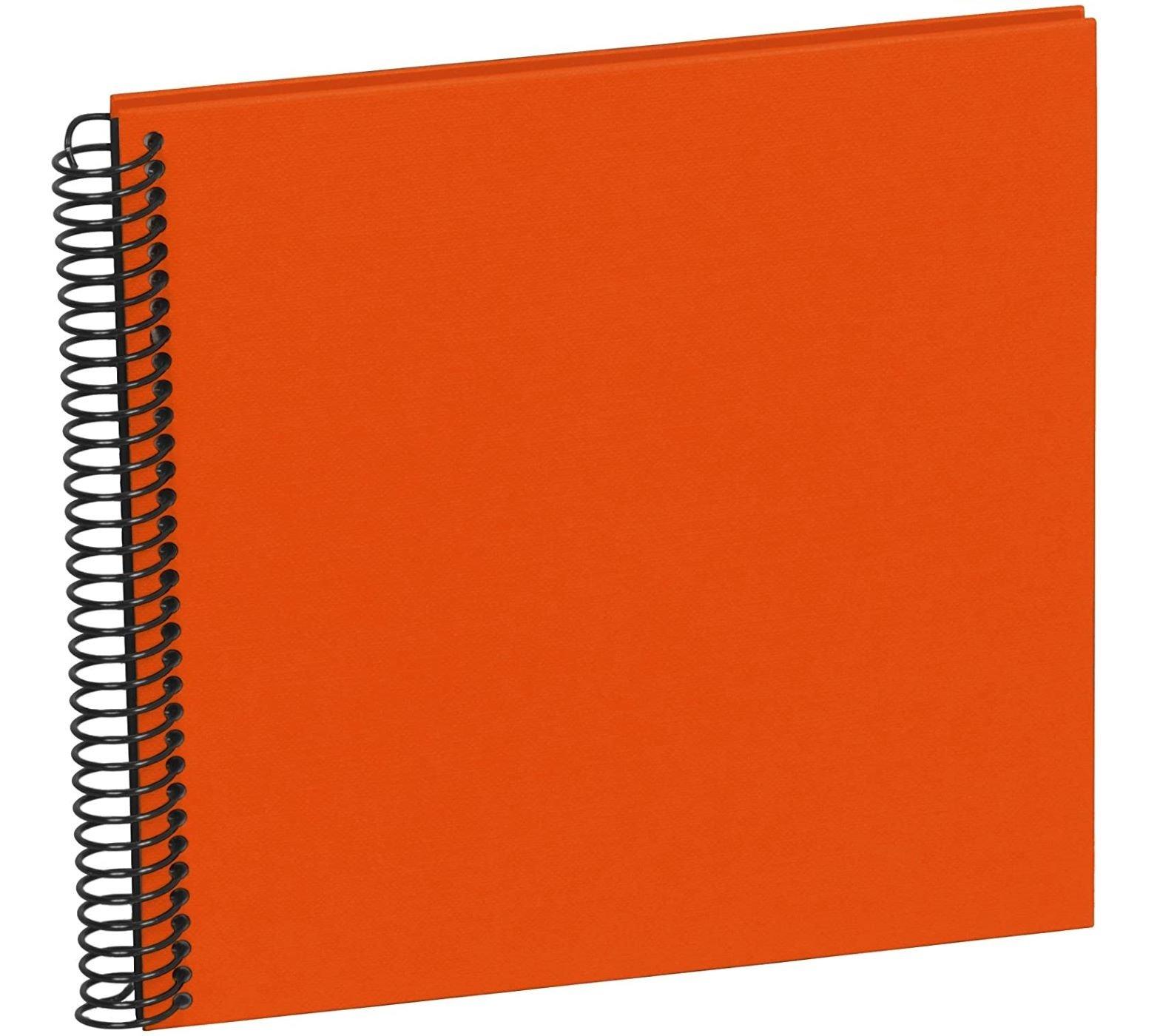 Image of Piccolino Fotoalbum Orange 10 Blätter Spiralbindung Piccolino Fotoalbum Orange 10 Blätter Spiralbindung