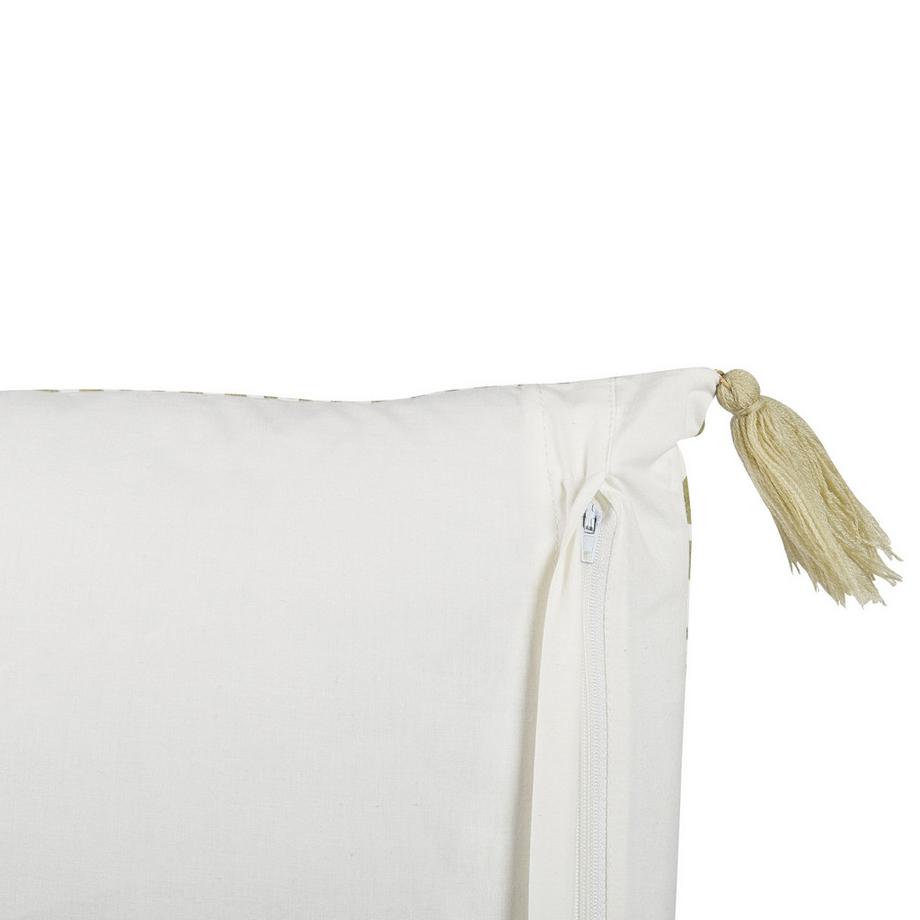 Beliani Dekokissen aus Baumwolle  SYRINGA  