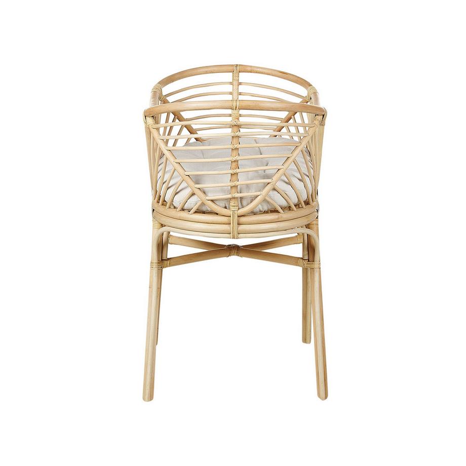 Beliani Berceau en Rotin Boho GRUISSAN  