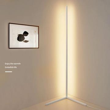 Lampadaire LED Jiuanzm, lampe d'angle pour lumière indirecte, lumière LED indirecte, blanc chaud 3500k