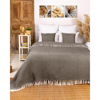 Alopini Coperta in Cotone Premium con Frange  