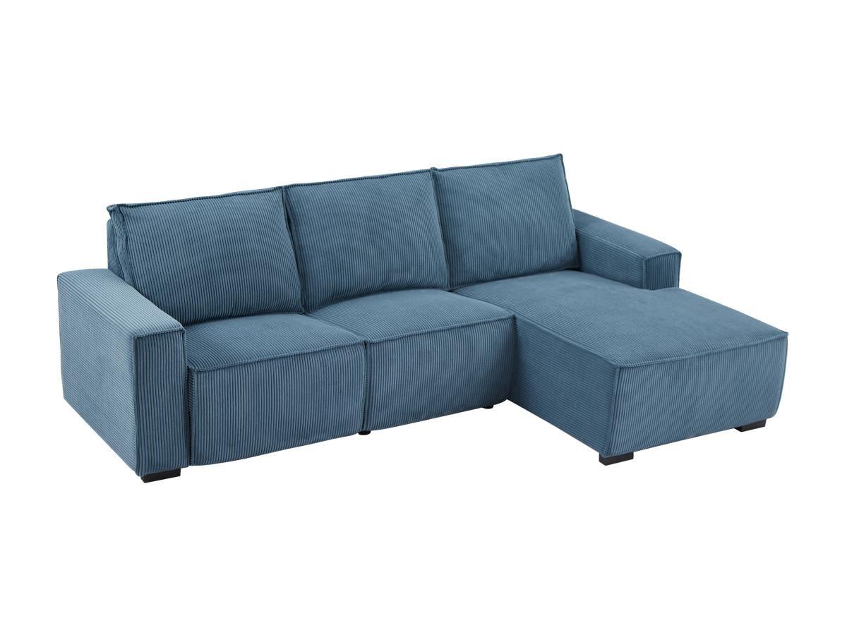 Image of Eckrelaxsofa elektrisch - Ecke rechts - Cord - Blau - AMELIO Eckrelaxsofa elektrisch - Ecke rechts - Cord - Blau - AMELIO