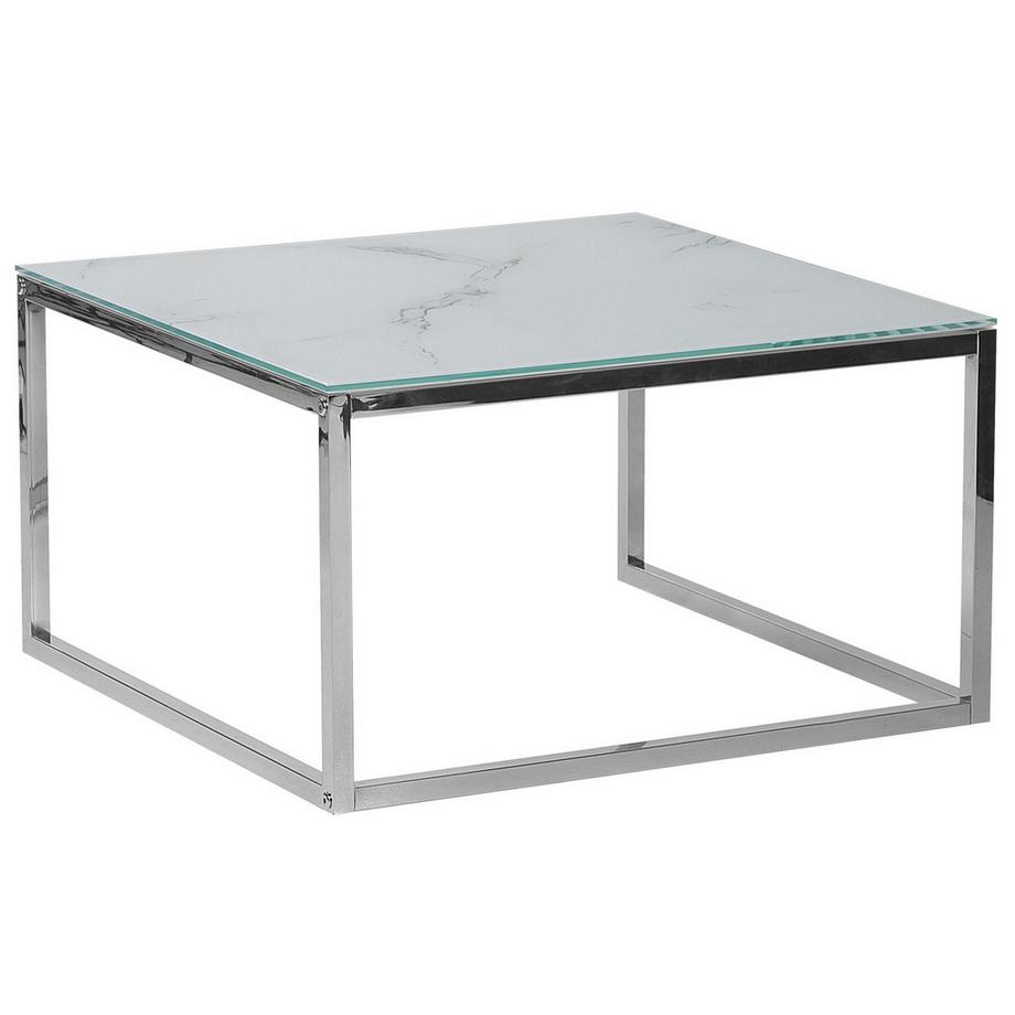 Beliani Lot de 2 tables basses en Verre de sécurité Moderne BREA  