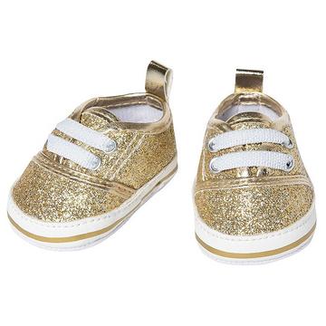 Glitzer-Sneakers gold (30-34cm)