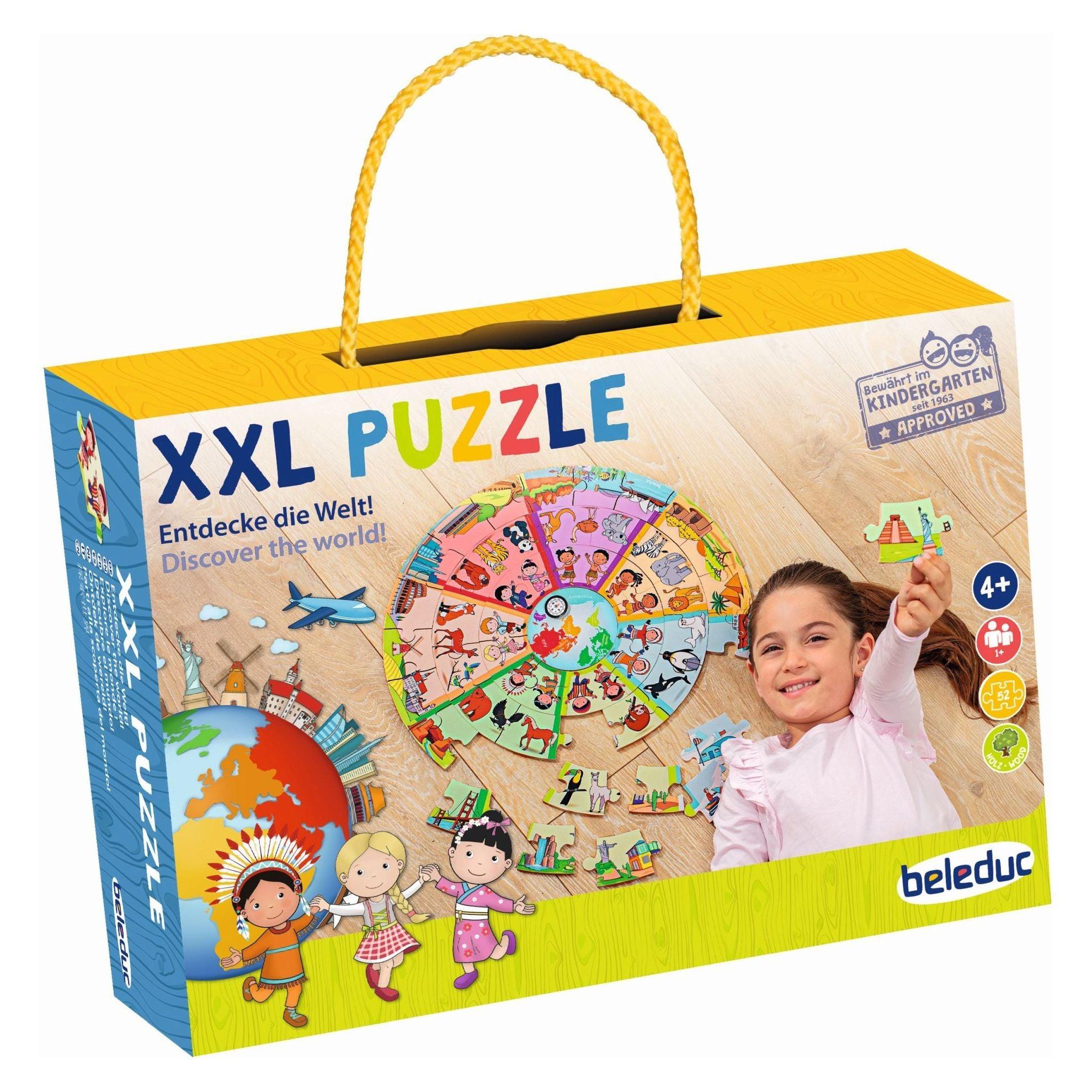 Beleduc  Beleduc XXL Puzzle Entdecke die Welt 