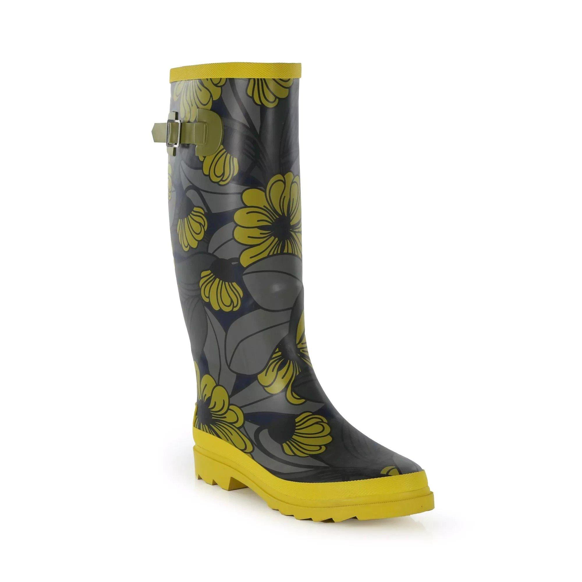 Image of Gummistiefel Orla Kiely, Floral Damen Gelb Bunt 37
