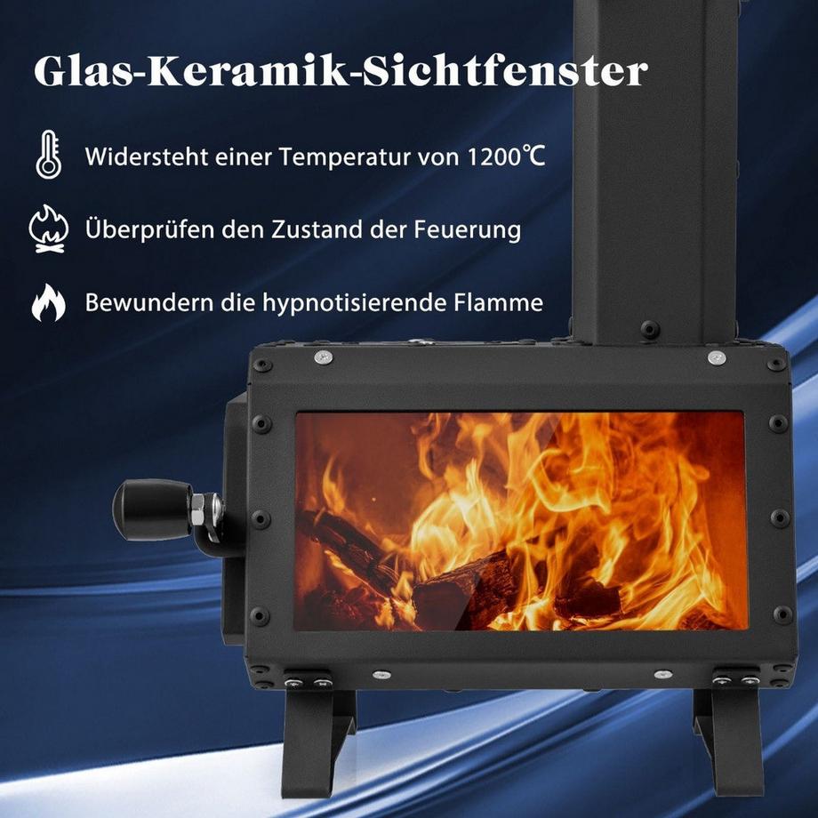 Northix  Holzofen für den Außenbereich, Dual Cooking 