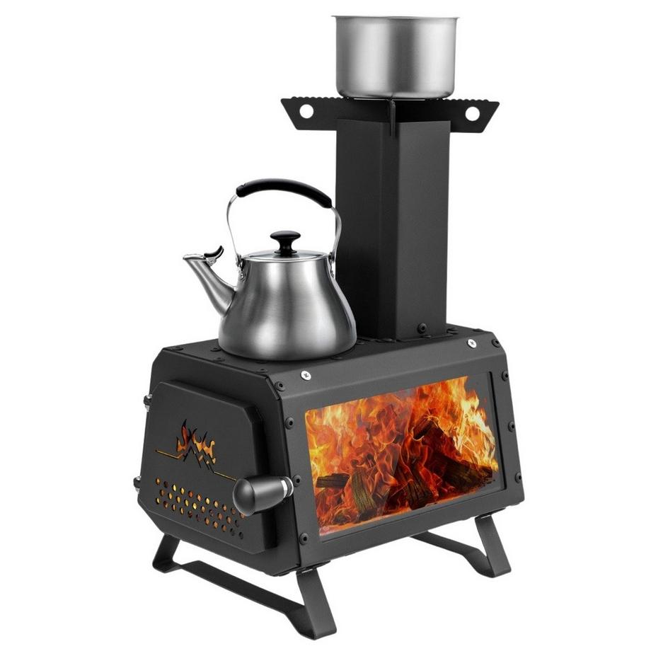 Holzofen für den Außenbereich, Dual Cooking