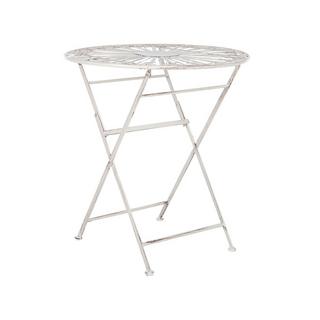 Beliani Tavolino Bistrot en Ferro Retrò SCAFA  