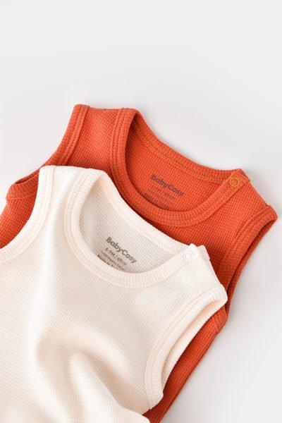 BabyCosy Organic  Body, ärmellos, 2 Pack 