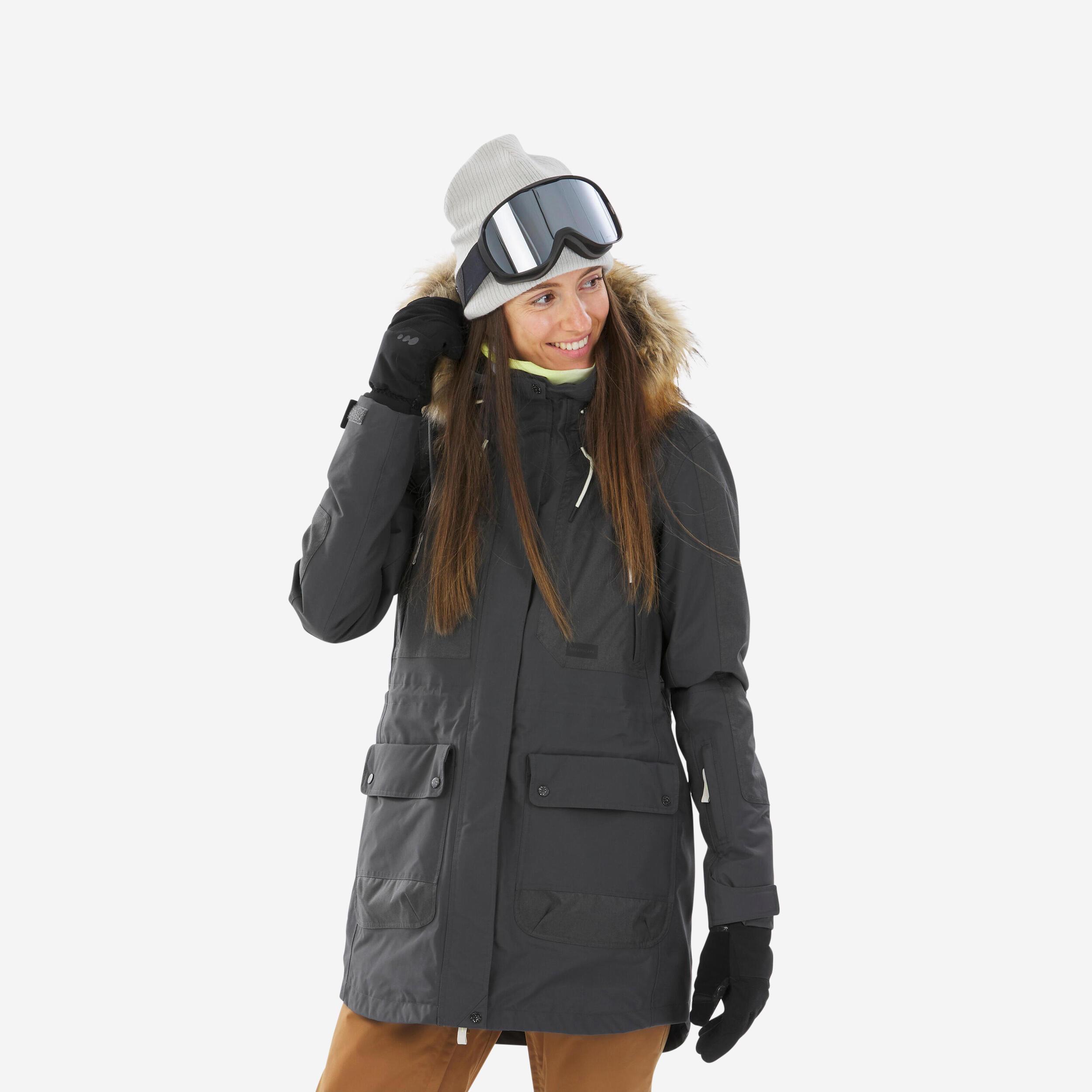 Image of Jacke - Ziprotec Snb 500 Damen Gewittergrau L