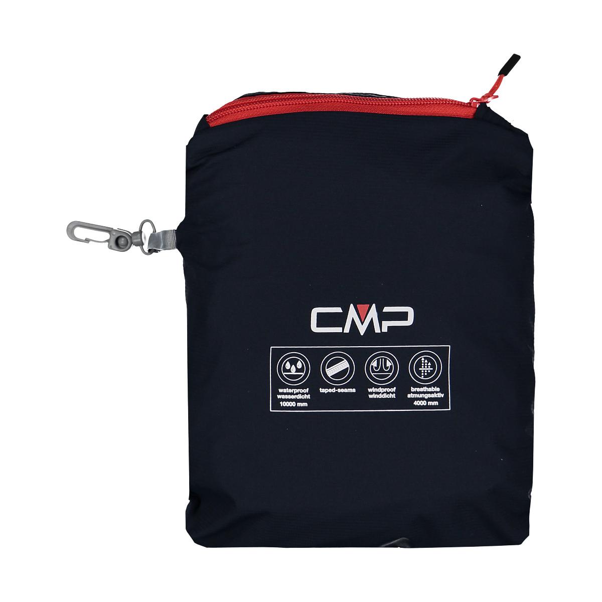 CMP  poncho mit kapuze waerdicht damen 