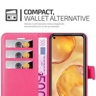 Cadorabo  Housse compatible avec Huawei NOVA 6 SE / P40 LITE / NOVA 7i - Coque de protection avec fermeture magnétique, fonction de support et compartiment pour carte 