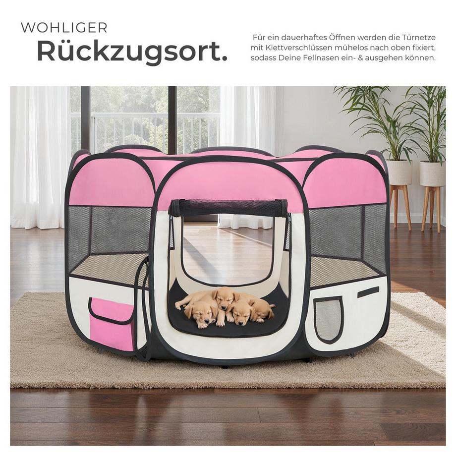 Tectake  Parc à chiots 