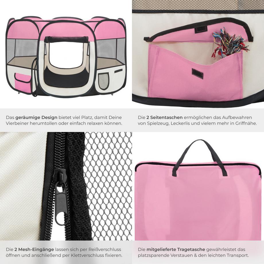 Tectake  Parc à chiots 