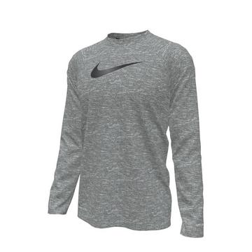 NIKE HEATHER LONG SLEEVE HYDROGUARD