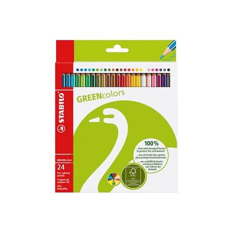 STABILO STABILO Farbstifte Greencolors 24026019 24 Farben  