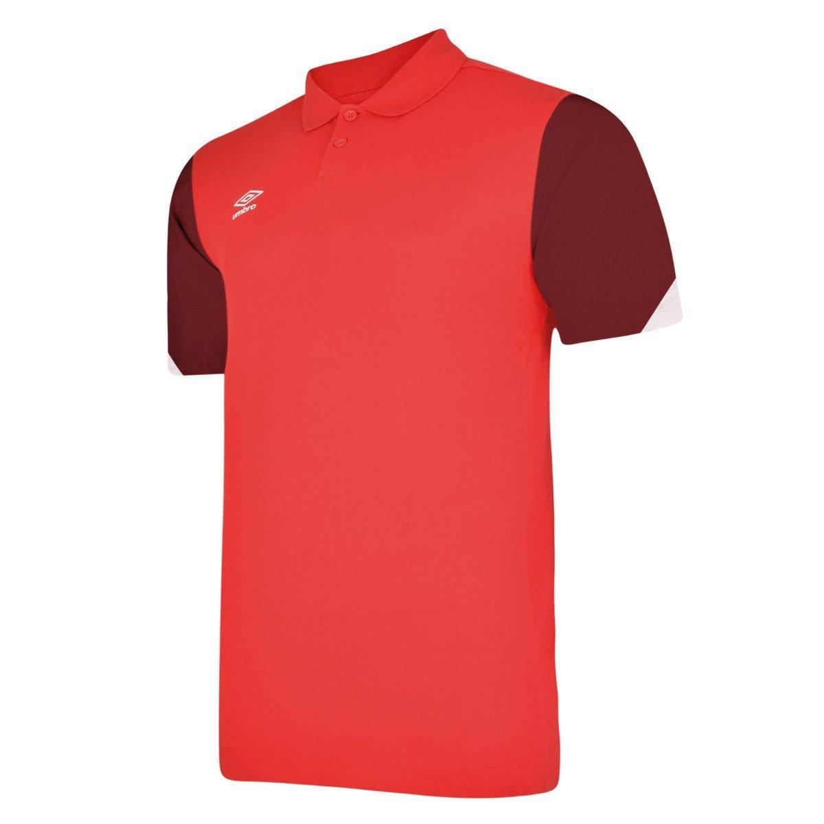 Image of Total Poloshirt Training Mädchen Rot Bunt 146/152