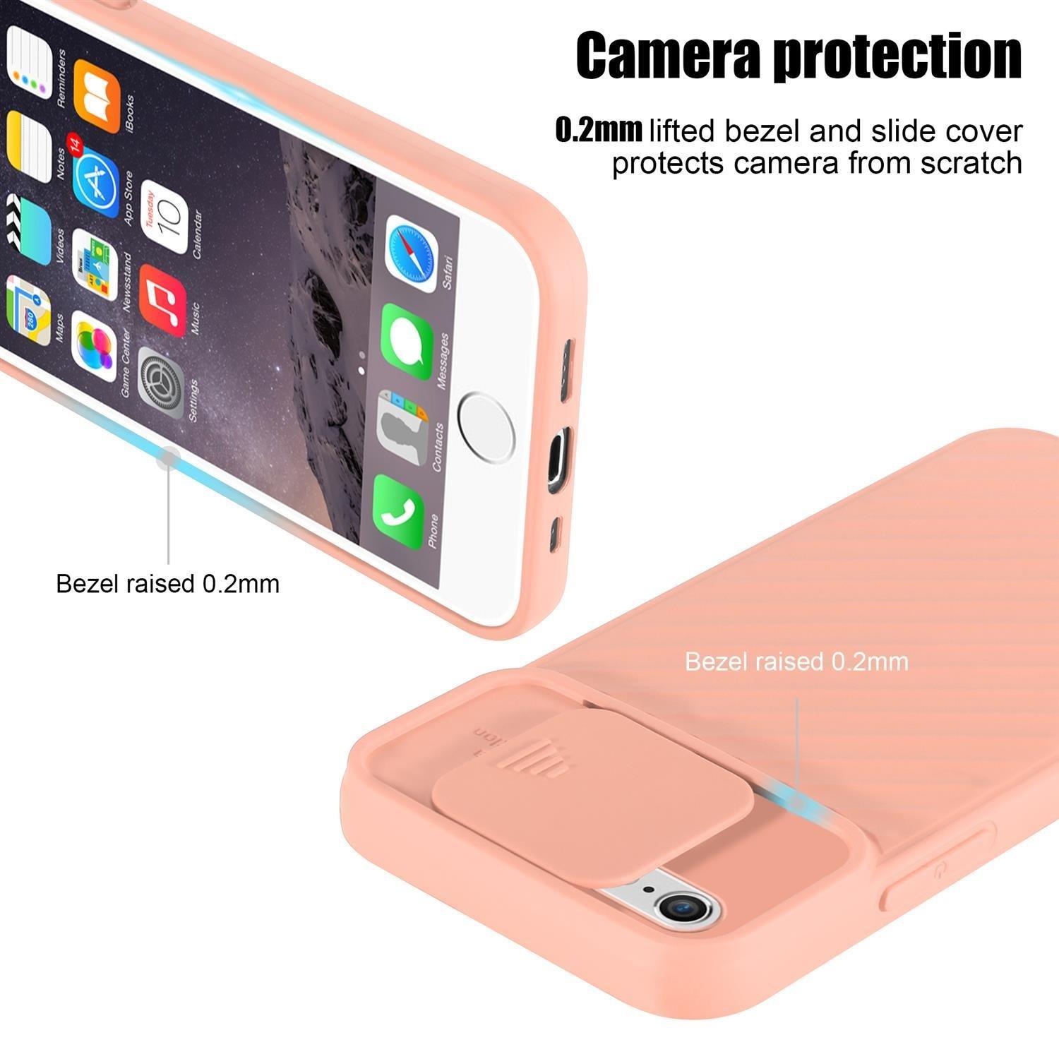 Cadorabo  Housse compatible avec Apple iPhone 6 PLUS / 6S PLUS - Coque de protection en silicone TPU flexible et avec protection pour appareil photo 