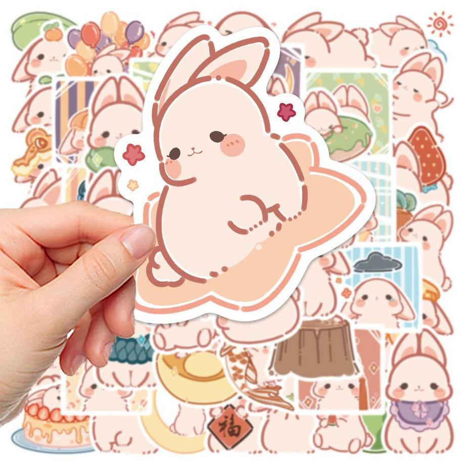 Gameloot Aufkleber - süße Tiere - 50 Stk  