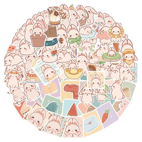 Gameloot Adesivi - simpatici animali - 50 pz  