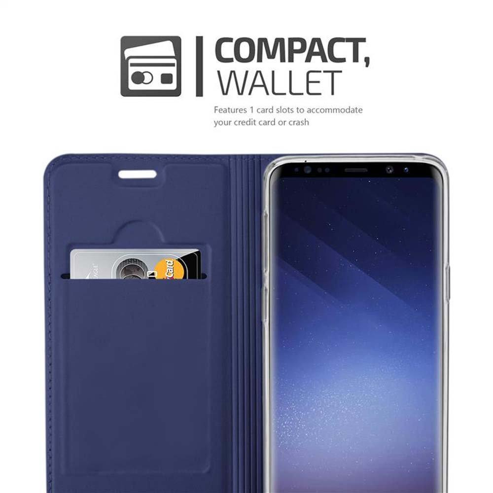 Cadorabo  Housse compatible avec Samsung Galaxy S9 - Coque de protection avec fermeture magnétique, fonction de support et compartiment pour carte 