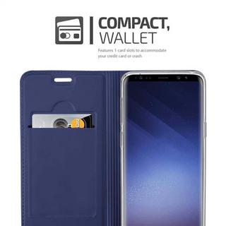 Cadorabo  Housse compatible avec Samsung Galaxy S9 - Coque de protection avec fermeture magnétique, fonction de support et compartiment pour carte 