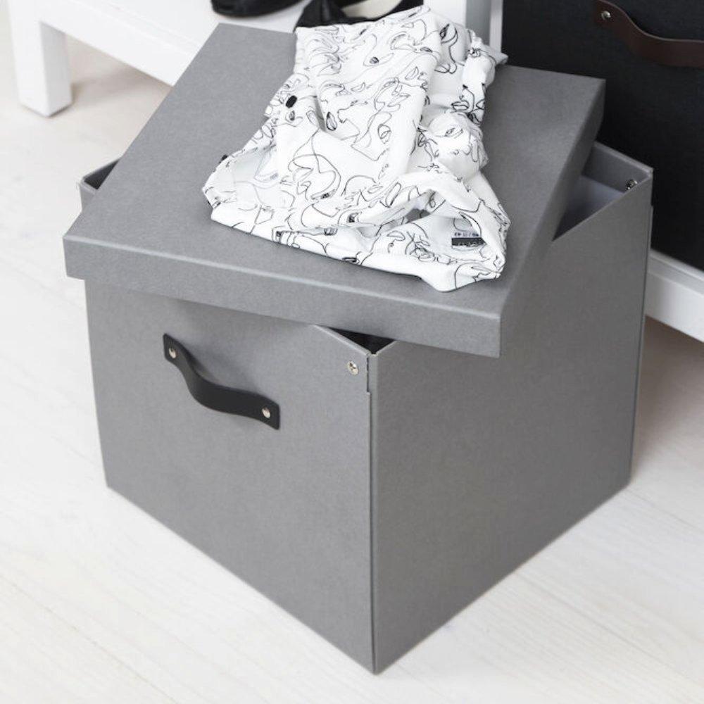 Bigso Box of Sweden LOGAN Aufbewahrungsbox   Grau  